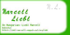 marcell liebl business card